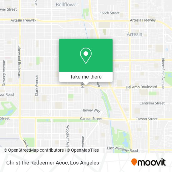 Mapa de Christ the Redeemer Acoc