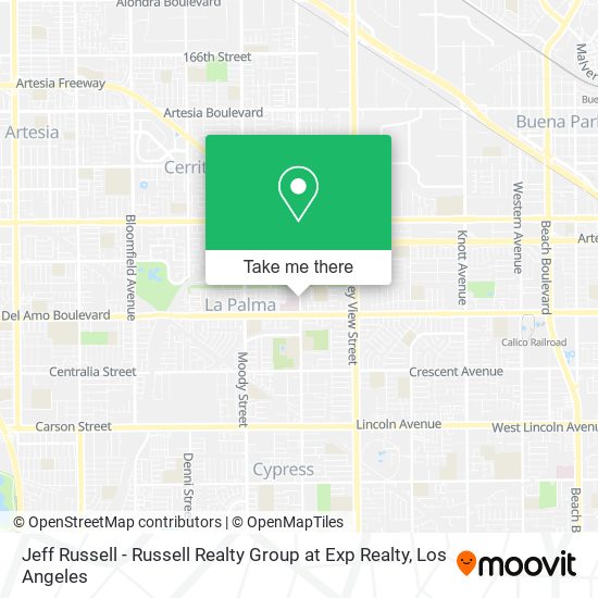 Jeff Russell - Russell Realty Group at Exp Realty map