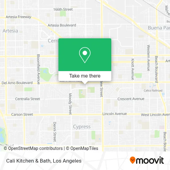 Cali Kitchen & Bath map