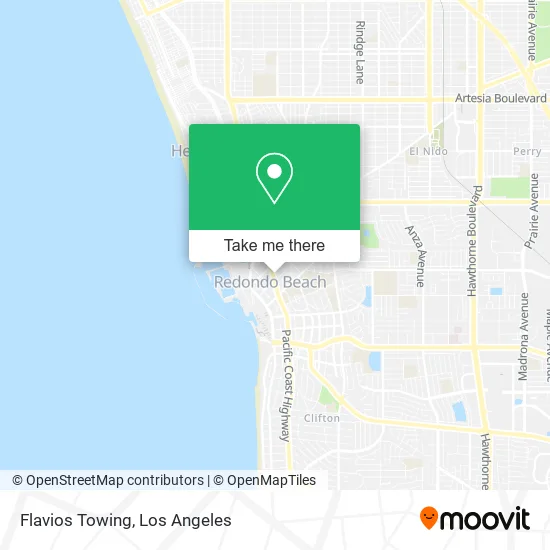 Flavios Towing map