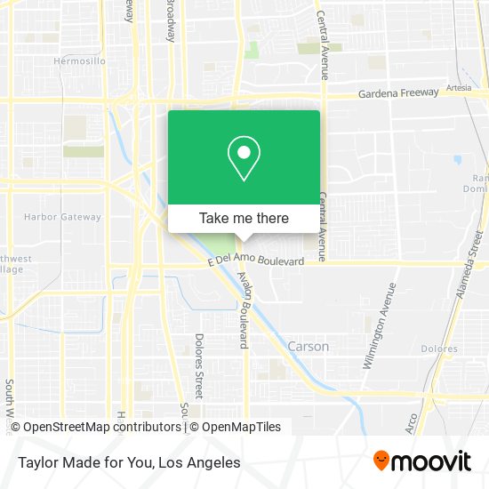 Taylor Made for You map