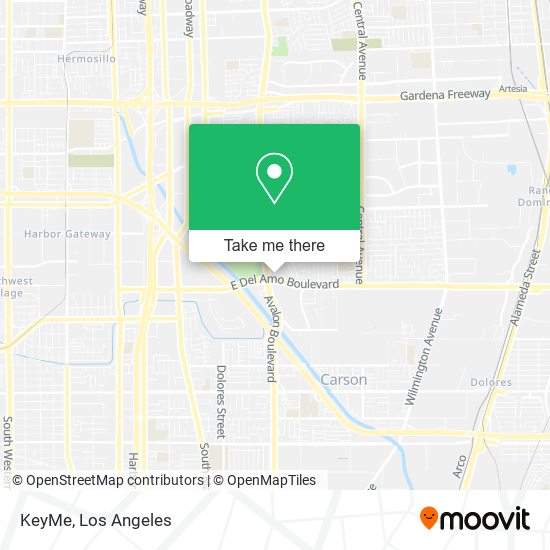 KeyMe map