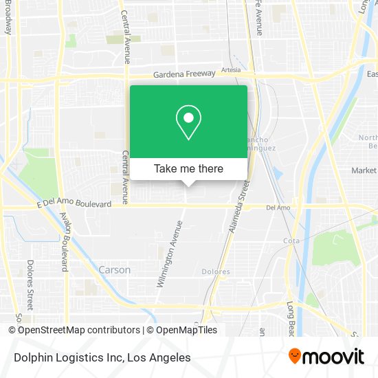 Dolphin Logistics Inc map