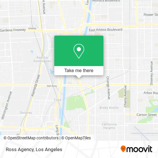 Mapa de Ross Agency