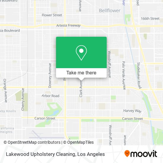Mapa de Lakewood Upholstery Cleaning