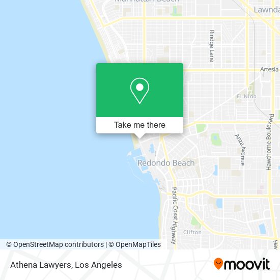 Athena Lawyers map