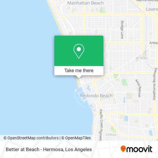 Mapa de Better at Beach - Hermosa