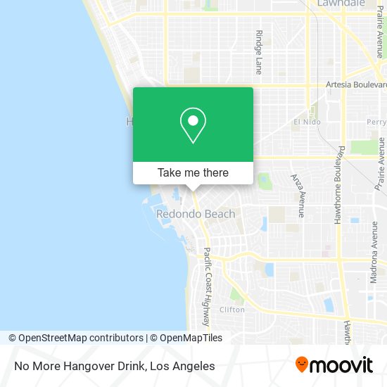 No More Hangover Drink map