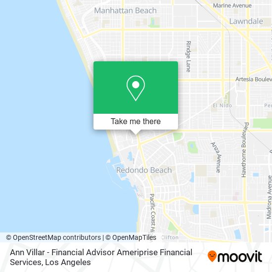 Mapa de Ann Villar - Financial Advisor Ameriprise Financial Services