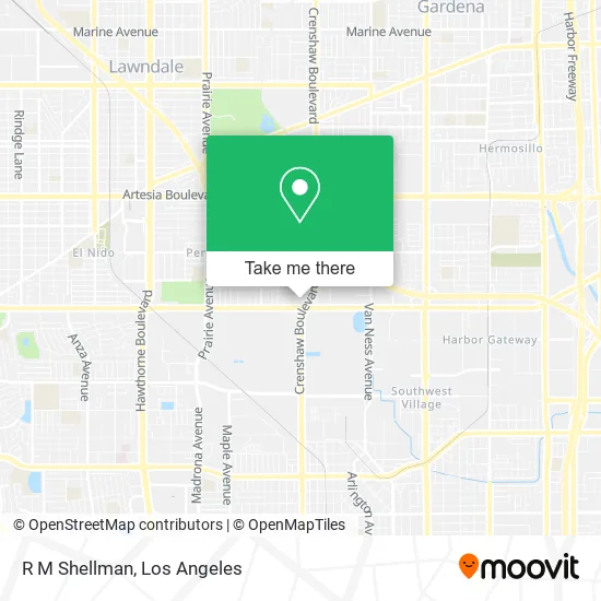 R M Shellman map