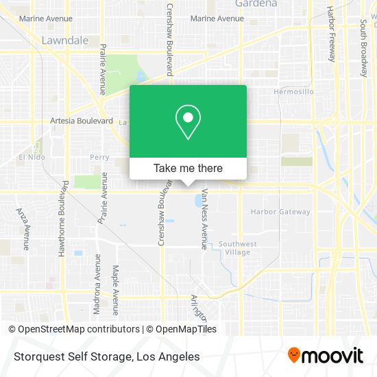 Storquest Self Storage map