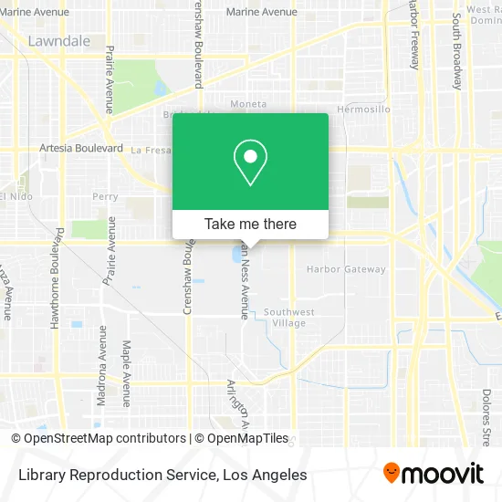 Mapa de Library Reproduction Service