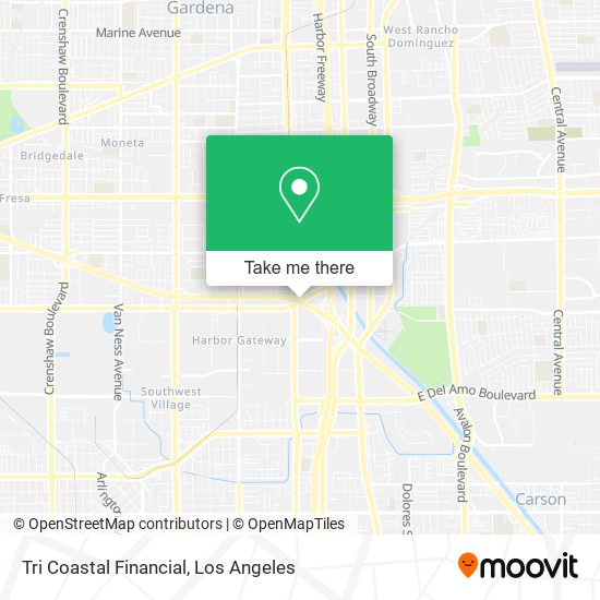 Mapa de Tri Coastal Financial