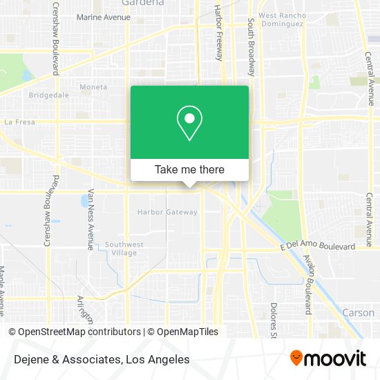 Mapa de Dejene & Associates