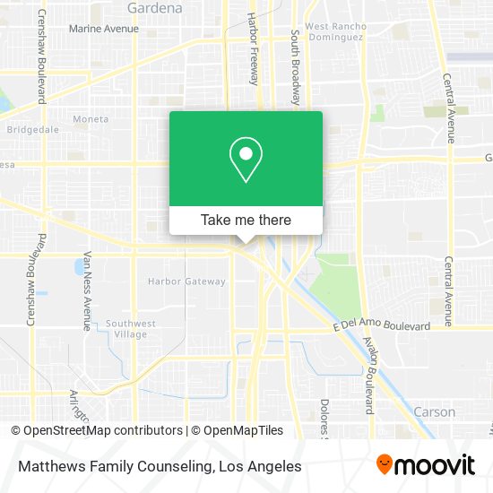 Mapa de Matthews Family Counseling