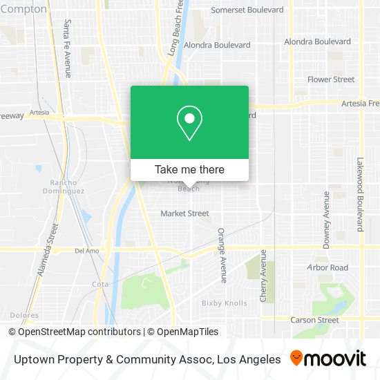 Uptown Property & Community Assoc map