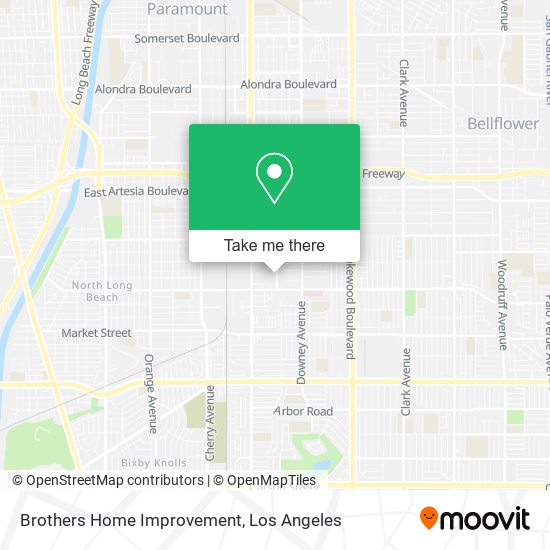 Brothers Home Improvement map