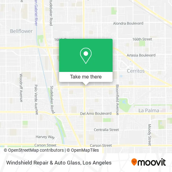 Mapa de Windshield Repair & Auto Glass
