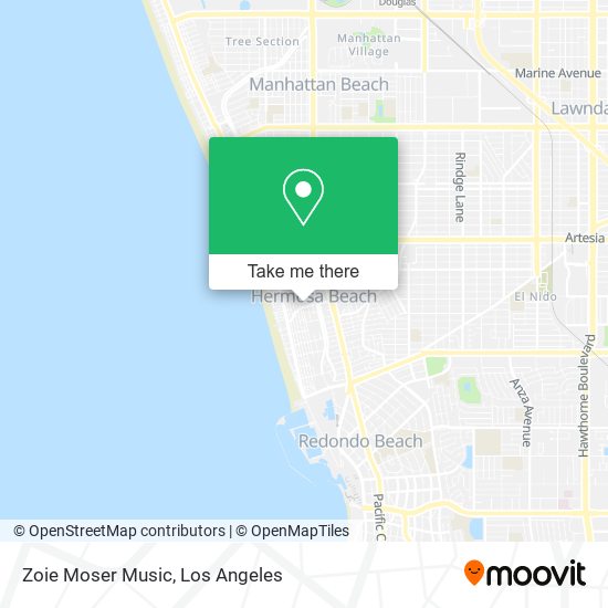 Zoie Moser Music map