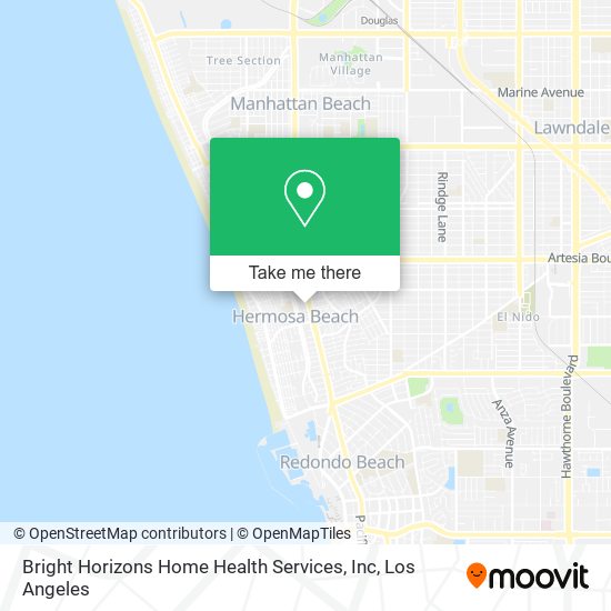 Mapa de Bright Horizons Home Health Services, Inc