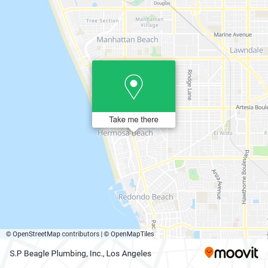 S.P Beagle Plumbing, Inc. map