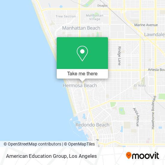 American Education Group map