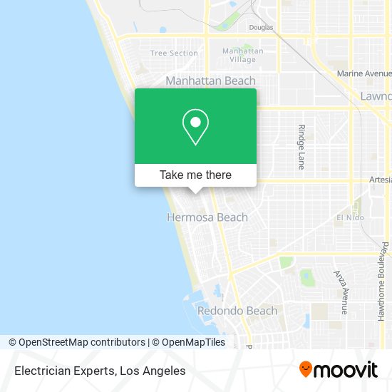 Electrician Experts map