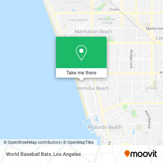 World Baseball Bats map