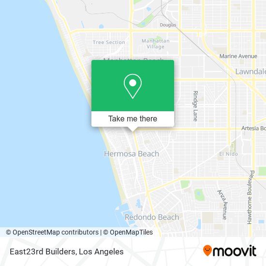 Mapa de East23rd Builders