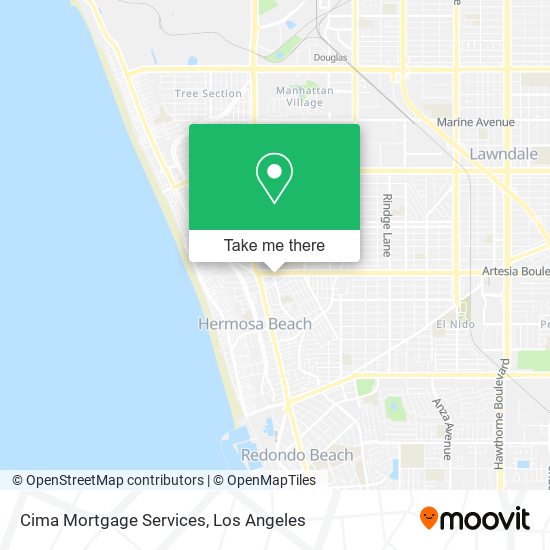 Mapa de Cima Mortgage Services