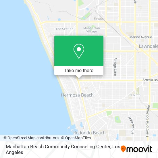 Mapa de Manhattan Beach Community Counseling Center
