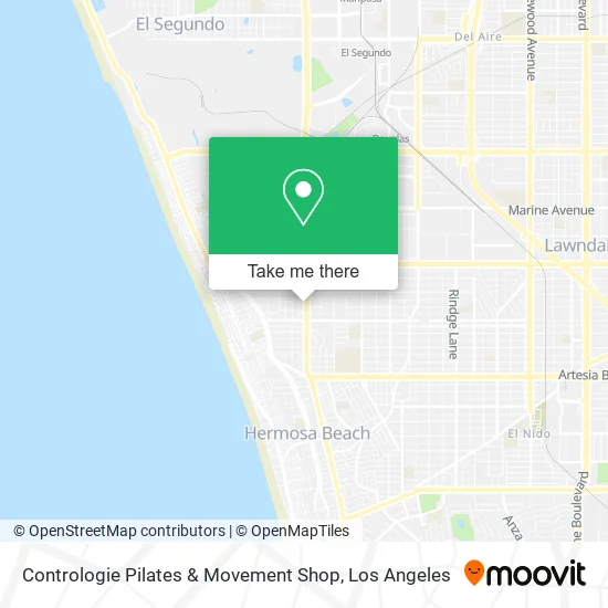 Mapa de Contrologie Pilates & Movement Shop