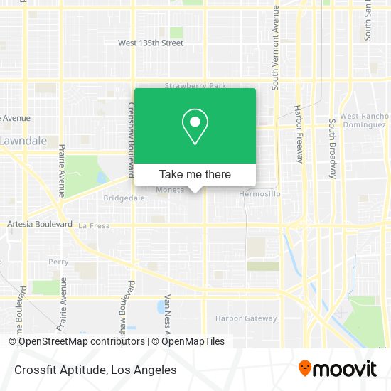 Mapa de Crossfit Aptitude