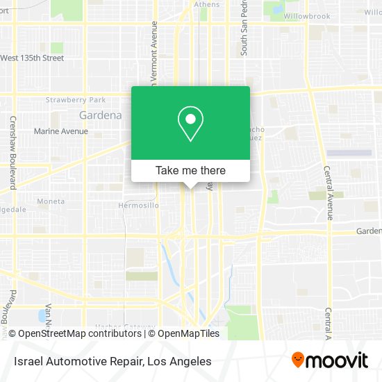 Israel Automotive Repair map