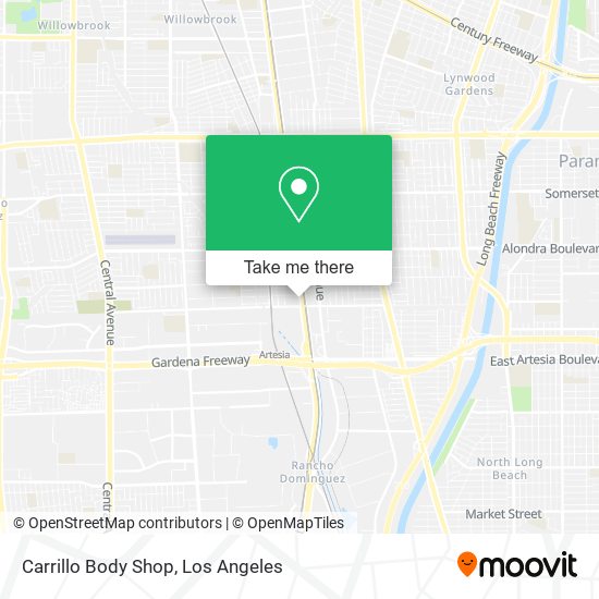 Carrillo Body Shop map