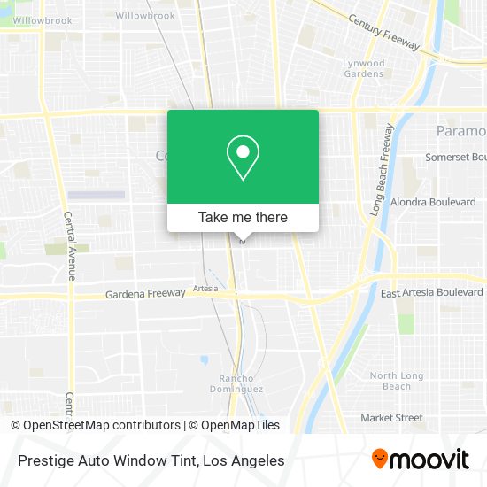 Prestige Auto Window Tint map