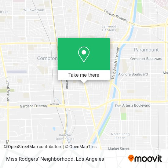 Miss Rodgers' Neighborhood map