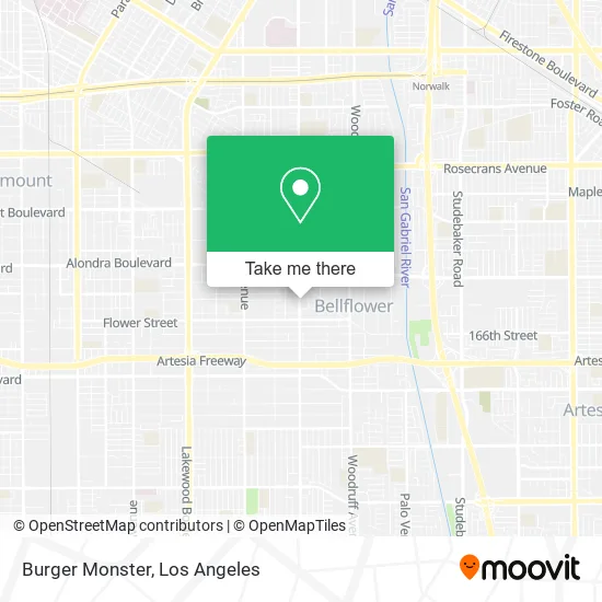 Burger Monster map