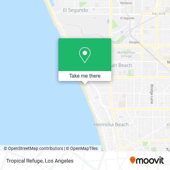 Mapa de Tropical Refuge