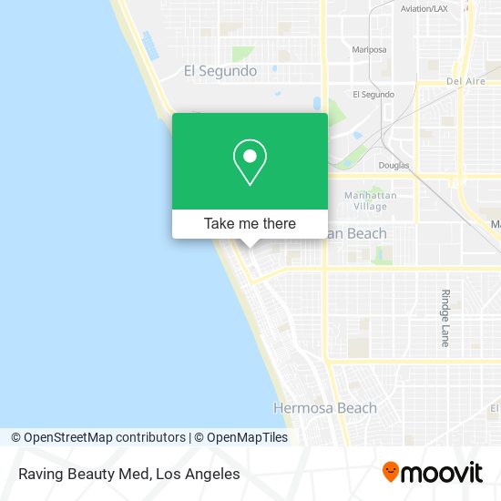 Raving Beauty Med map