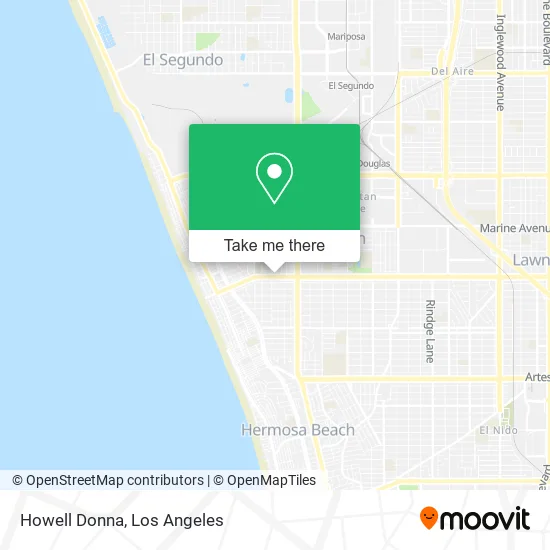 Howell Donna map