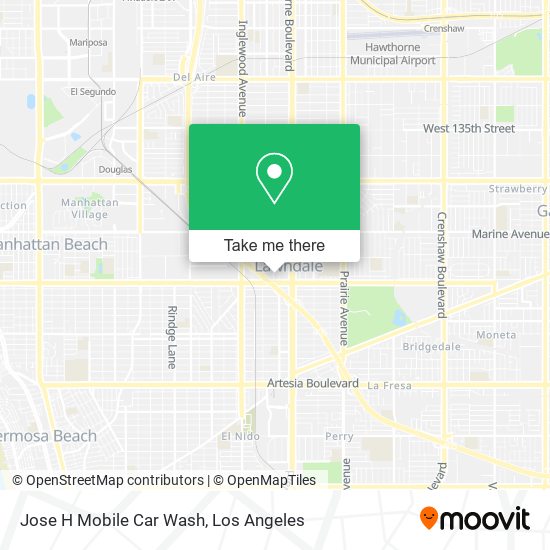 Mapa de Jose H Mobile Car Wash