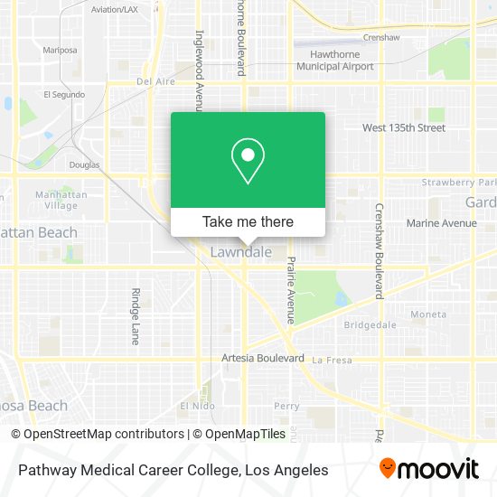 Pathway Medical Career College map