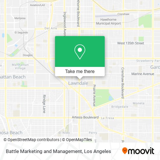 Battle Marketing and Management map