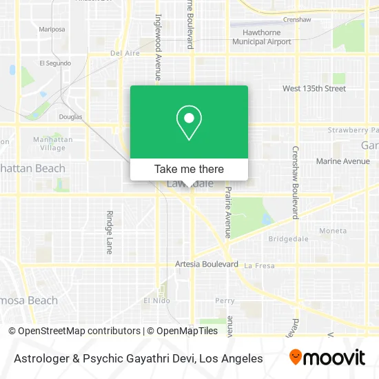 Astrologer & Psychic Gayathri Devi map