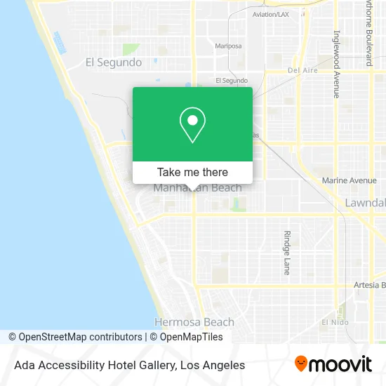 Ada Accessibility Hotel Gallery map