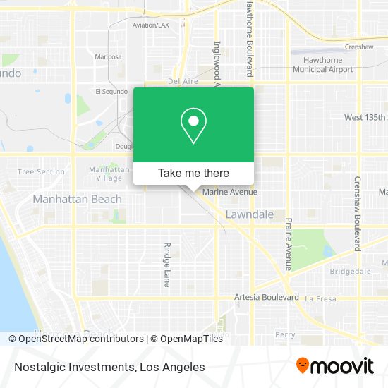 Mapa de Nostalgic Investments