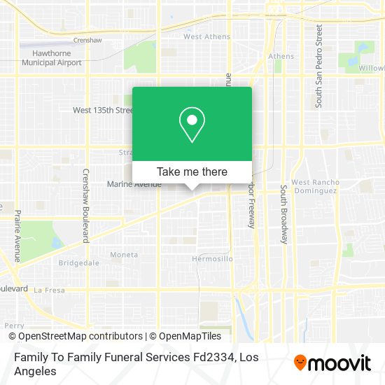 Family To Family Funeral Services Fd2334 map