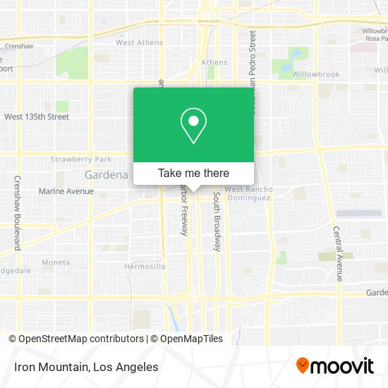 Mapa de Iron Mountain