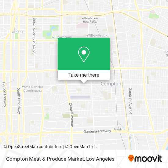 Compton Meat & Produce Market map